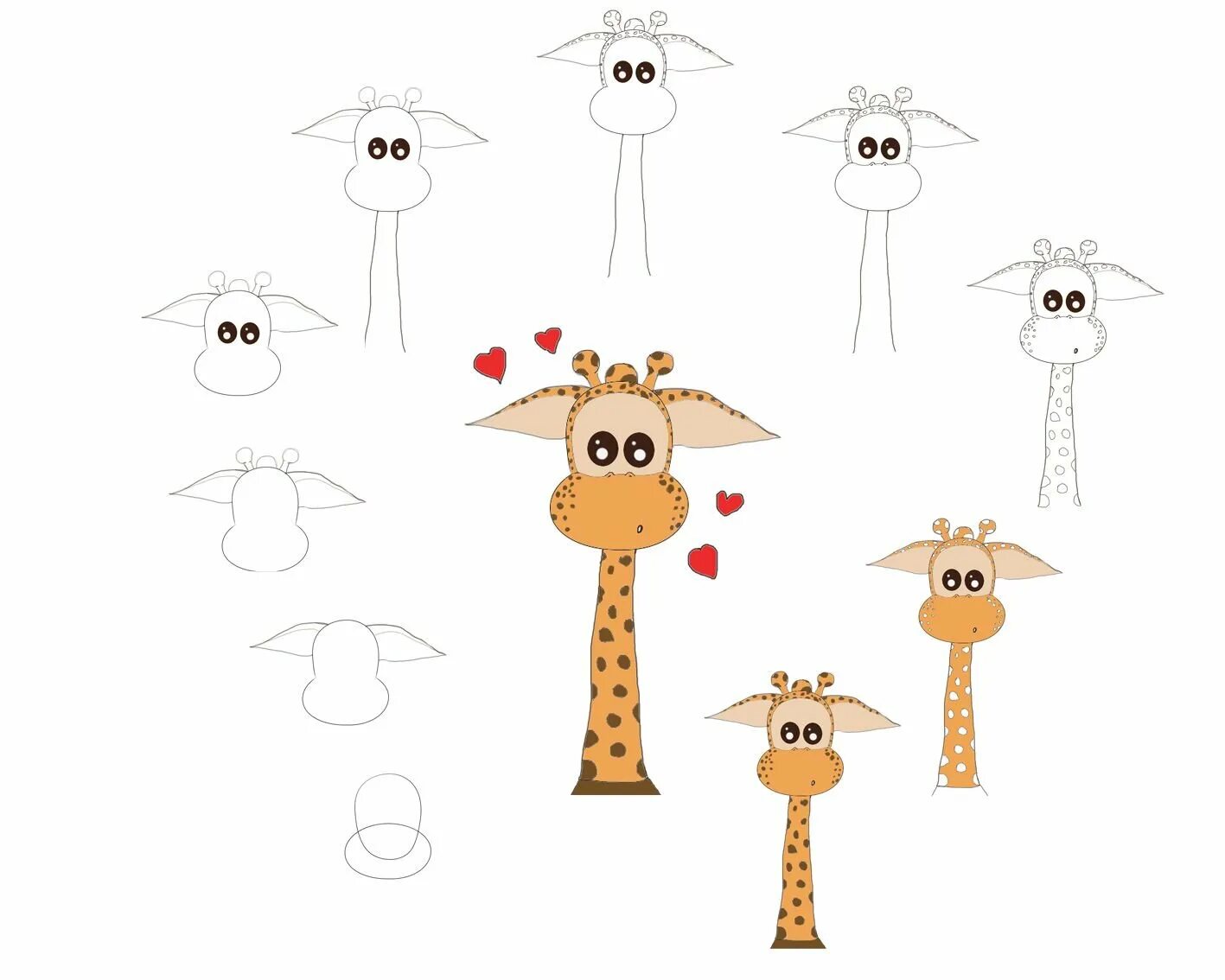 Жираф поэтапно для детей. Рисование Жираф. Жираф для рисования детям. Поэтапное рисование жирафа для дошкольников. Жираф рисунок для детей карандашом.