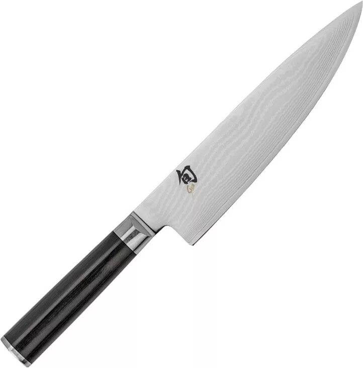 Кухонные ножи 20 см. Нож Chef Knife 20cm. Shun Classic сантоку. Японский поварской нож 20 см. Нож поварской Classic 20см.