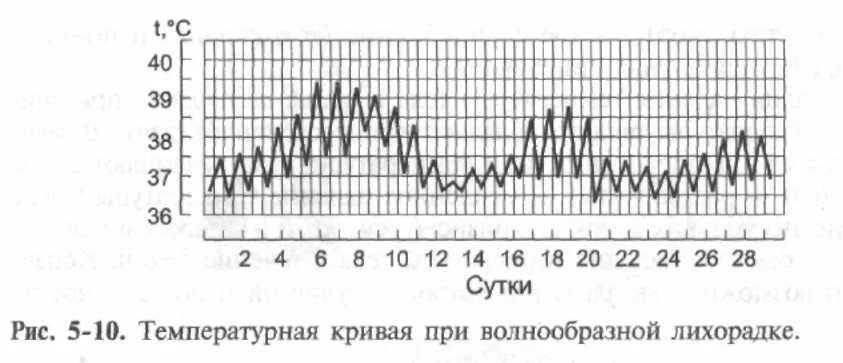 Постоянная лихорадка график на температурном листе. Гектическая лихорадка. Типы температурных кривых. Брюшной тиф температурная кривая. Температурная кривая вундерлиха.