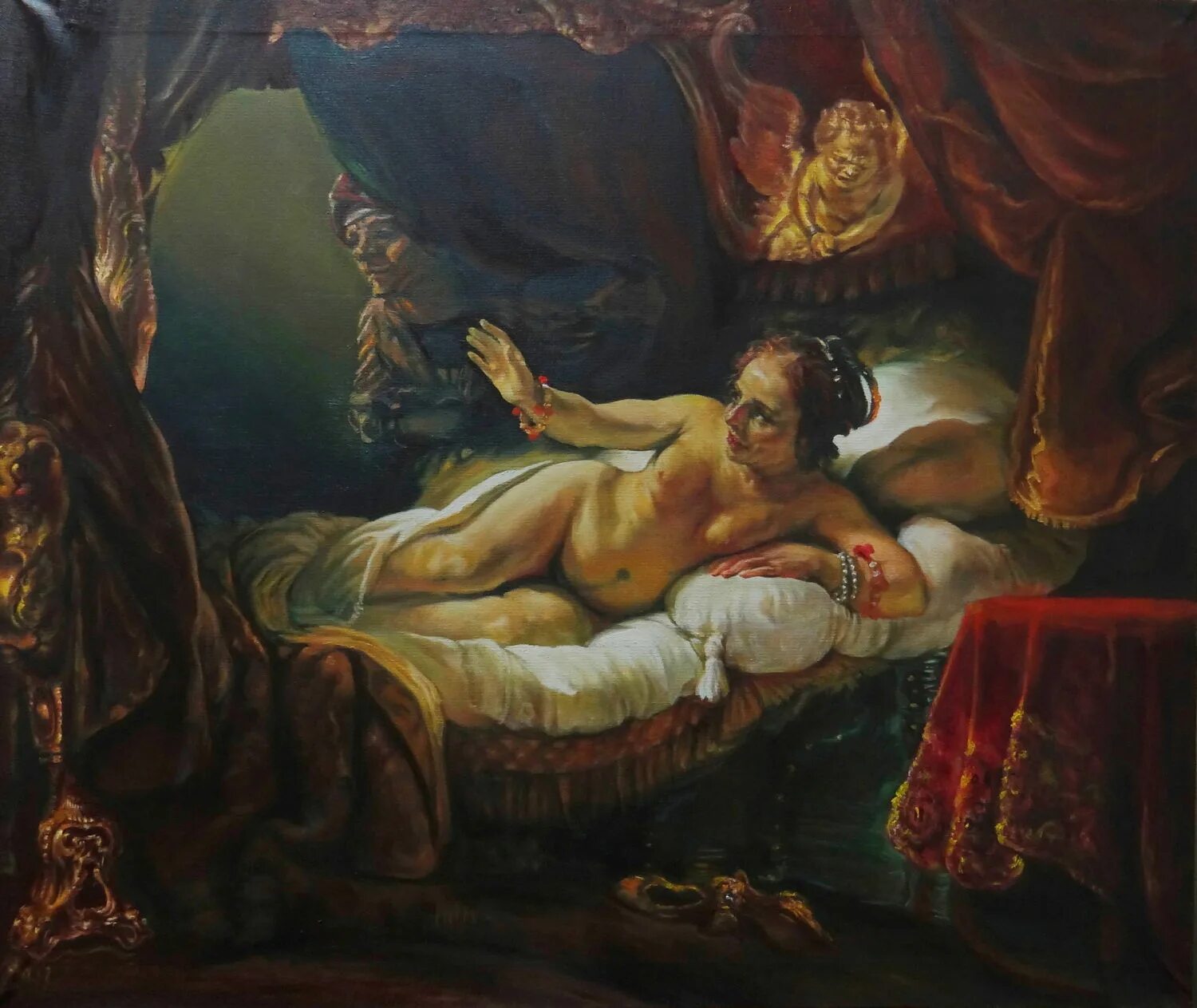 Картина эгина. Даная Рембрандт картина. Эгина Рембрандт картина. Рембрандт Даная 1636. Рембрандт Даная Эрмитаж.