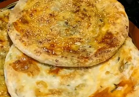 Узбекские лепешки с мясом