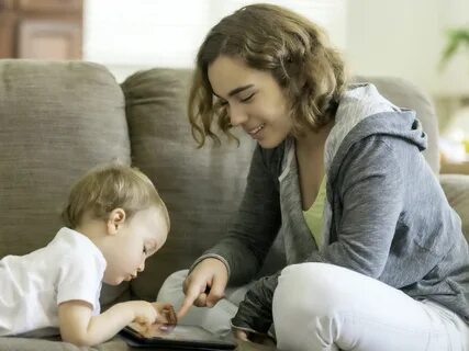 Babysitter baby