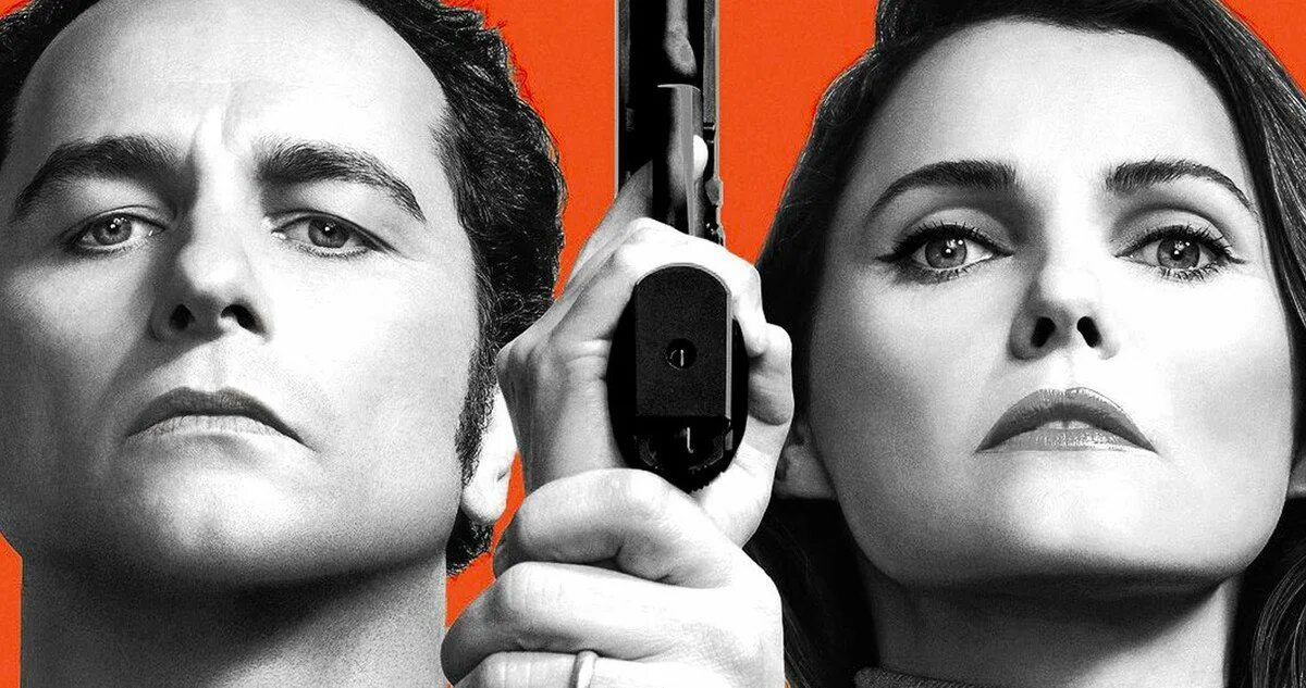 The americans watch. Американцы Постер. Американцы Постер горизонтальный. Американское ТВ 50 кадры различных.