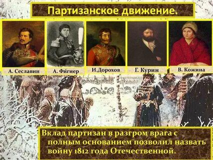 Названия партизанских отрядов в годы великой
