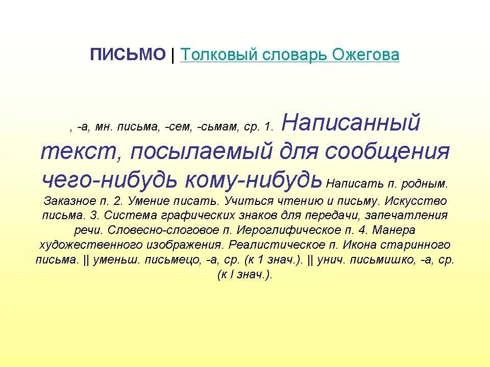 Письмо словарь. Учимся писать письма. Толковый словарь Ожегова. Ожегов Толковый словарь. Нулевое письмо