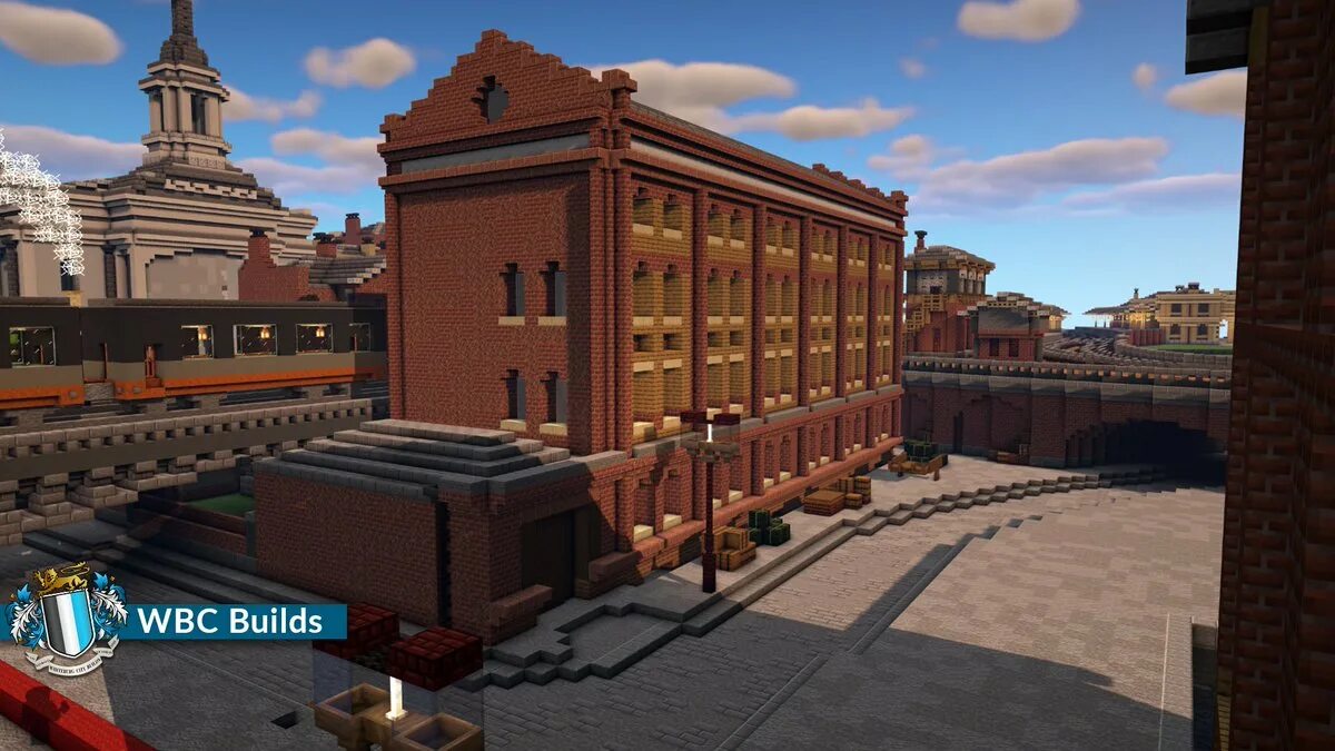 Ngrok майнкрафт. Склад в майнкрафте красивый снаружи. wbc builds. wbc builds minecraft. wbc builds resource pack.