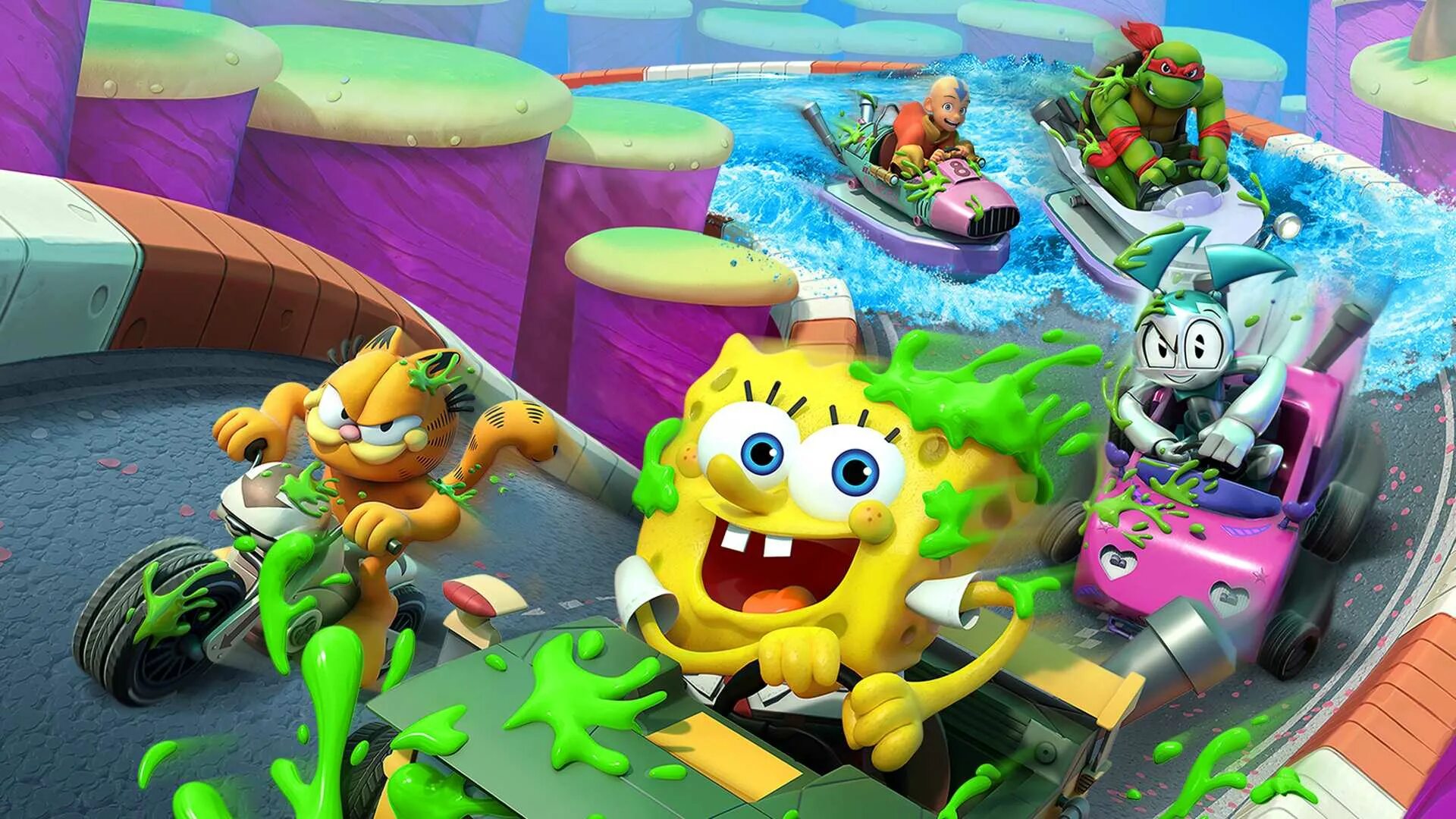Nickelodeon kart racers 3 slime speedway. Nickelodeon kart racers 3 slime speedway turbo edition. nickelodeon kart racers ps4. nickelodeon... kart racer...2025. nickelodeon kart racers 3: slime speedway игра.