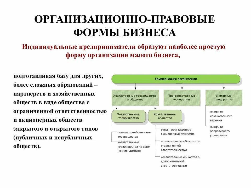 Предпринимательская деятельность идентификационный код. Организационно правовая форма для крупного бизнеса. Форма организационной деятельности ИП. Правовая форма организации ИП. Правовые формы организации бизнеса в РФ.