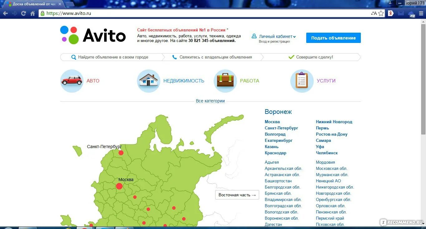 Авито подольск объявления от частных