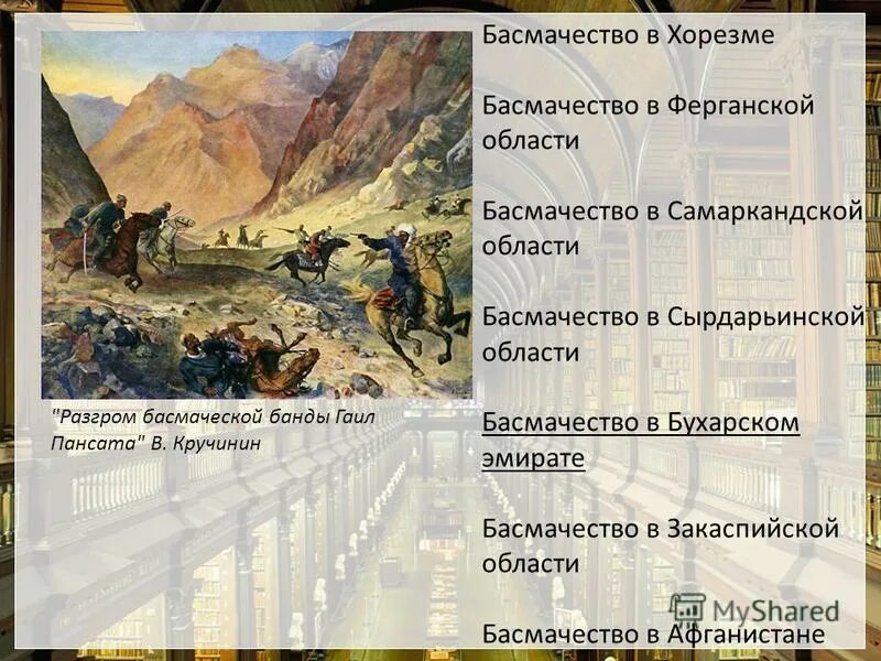 раскройте смысл понятия басмачество