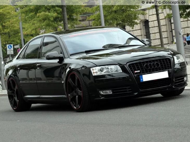 Ауди а8 2006 3.1 d3 тюнинг Audi A8 (D3) 3.0 дизельный 2008 Черный кардинал :-// на DRIVE2