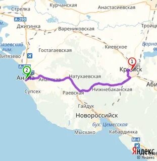 Карта джигинка краснодарский