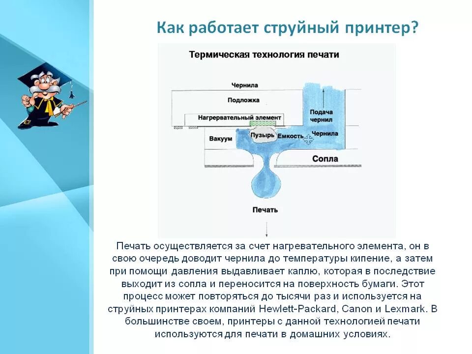 Устройство струйного принтера. Принцип работы струйного принтера. схема работы струйного принтера. струйный принцип работы. укажите принцип работы струйного принтера.