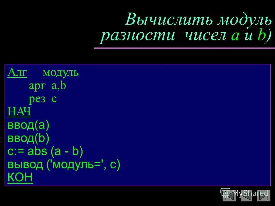 Модуль разности 3 и 3. Вычисление модуля. вычисление модуля числа. как вычислить модуль разности чисел. turbo pascal функции.