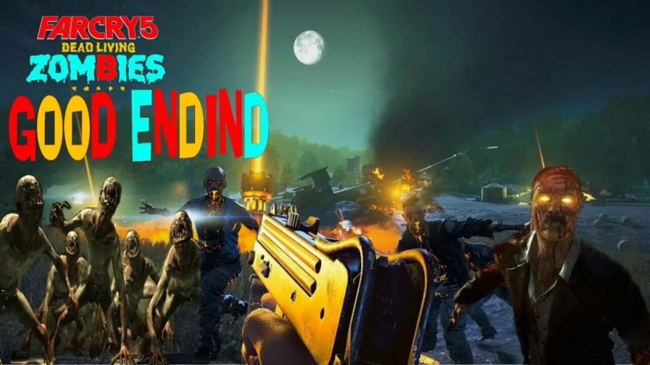 Burned Bridges Dead Living Zombies FARCRY 5 DLC. Зомби игры на пс 4