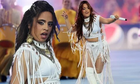 Camila Cabello looks gorgeous as she puts on an energetic performance at th...