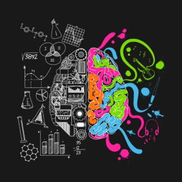 Символы мозга и науки. Иллюстрация мозг наука. Арт угол развлечений. Math Design Brain.