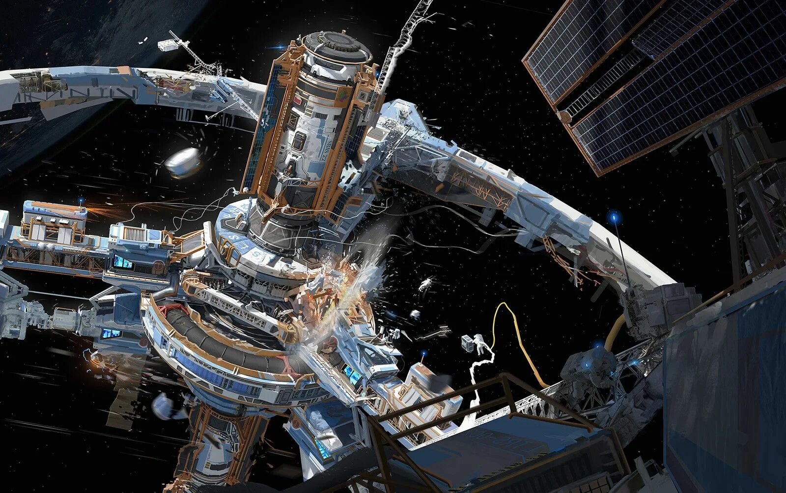 Space station. Космическая станция. Космическая станция арт. Космические станции будущего. Большая Космическая станция.