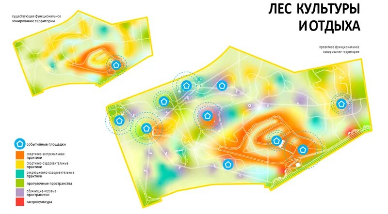 Проект черняевского леса пермь. Центр лес проект. Проект освоения лесов. Парк кирова территория. Современный 2023 ландшафт.