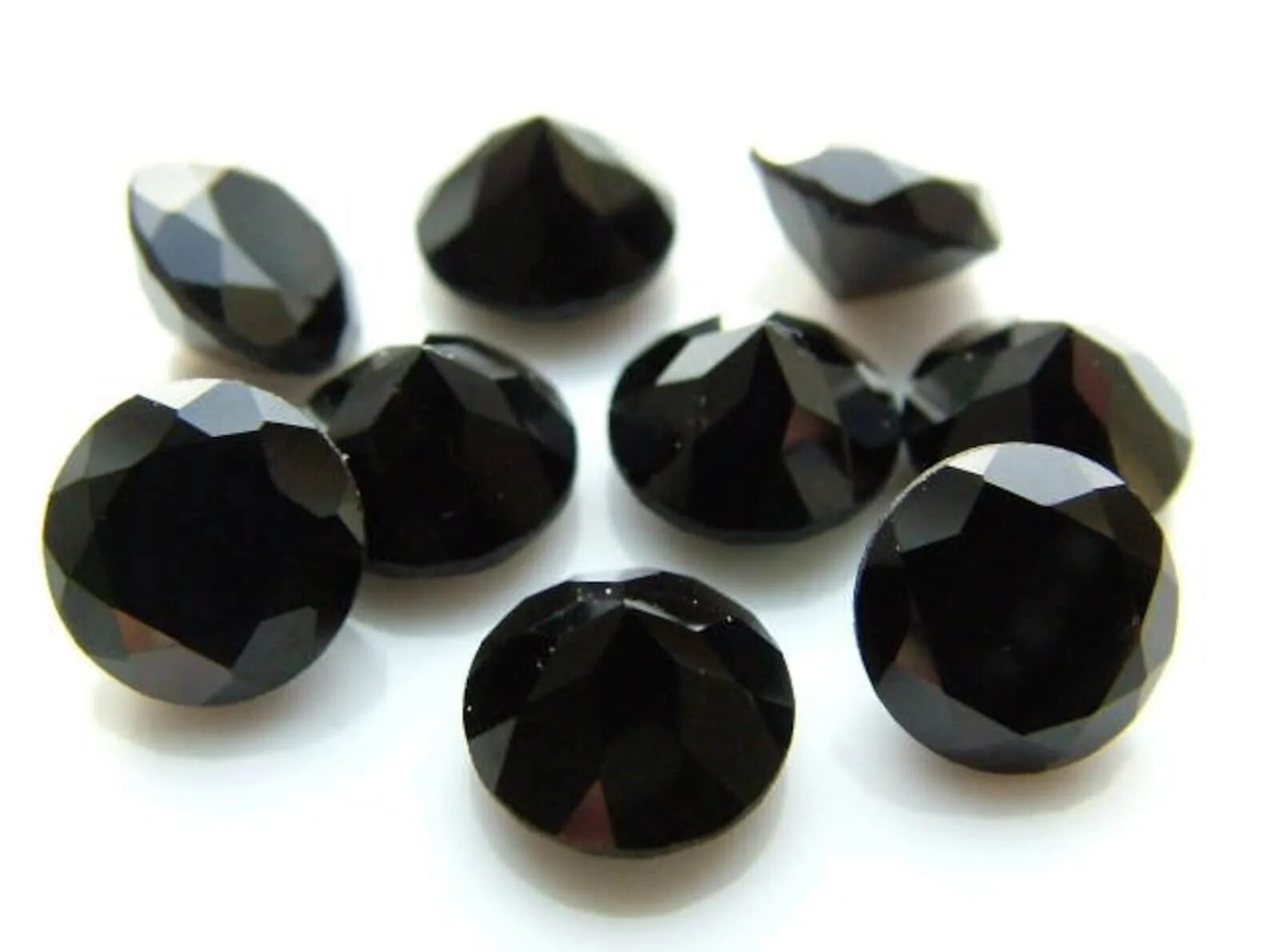 Black gemstone