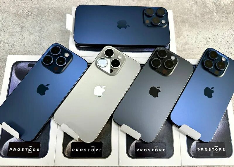 айфон 15 про макс натурал титаниум