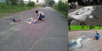 3d рисунки на асфальте: 2 тыс изображений найдено в Яндекс Картинках