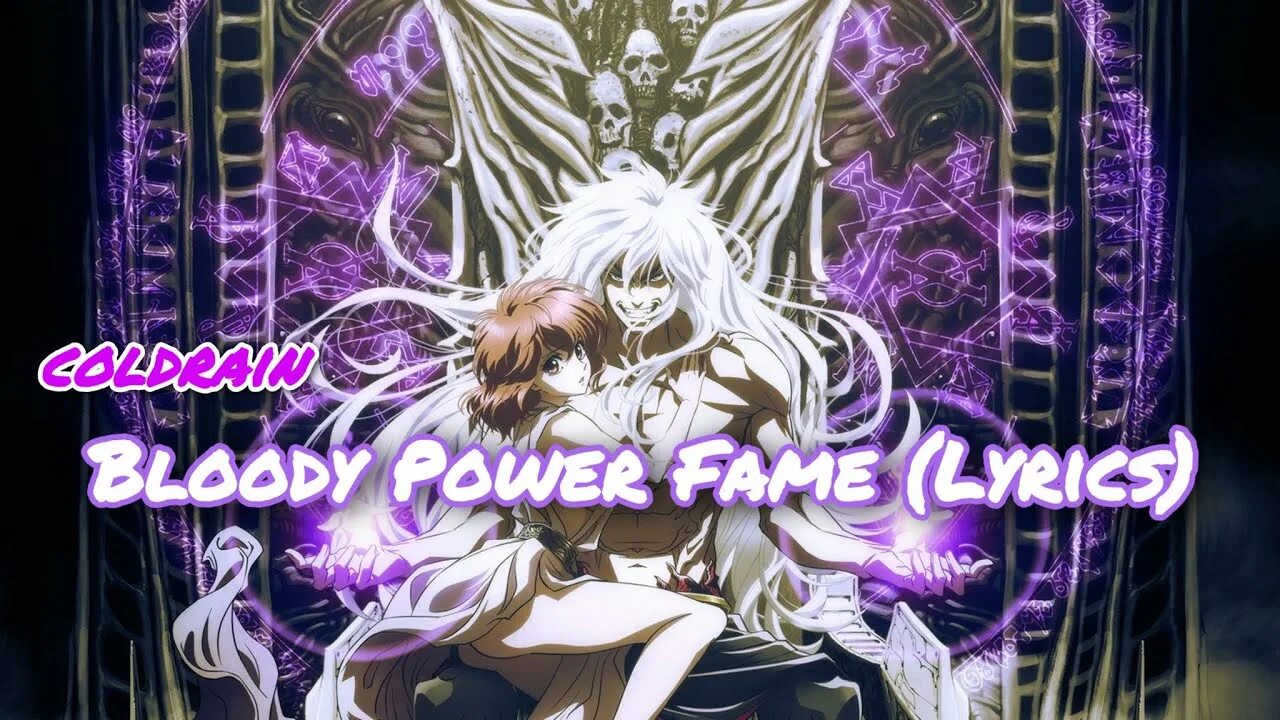 Blood powers. Blood powers. Bloody power flame coldrain. Blood powers. Deadman wonderland shiro.