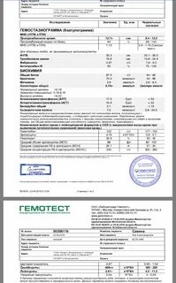 Гемостаз гемотест