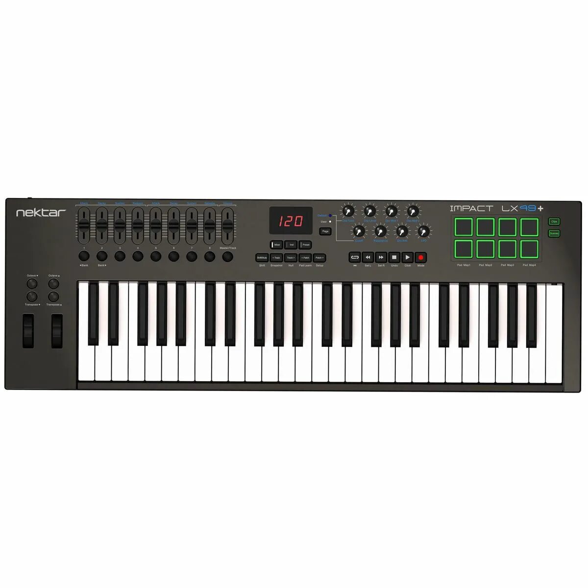 Midi-клавиатура nektar impact lx25+ серый. Nektar синтезаторы 88 нот. Midi-клавиатура nektar panorama t4. Midi клавиатуры nektar. Nektar impact gxp88.