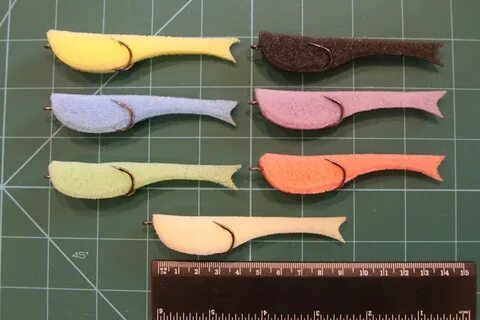 Поролоновые приманки своими руками