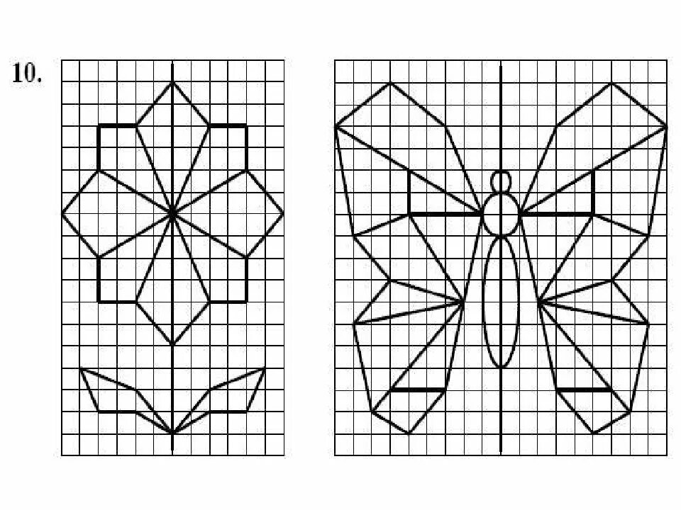 2 симметричные фигуры. Симметричные фигуры. Симметричные фигуры по клеточкам. Рисование симметричных фигур. Задания по симметрии.