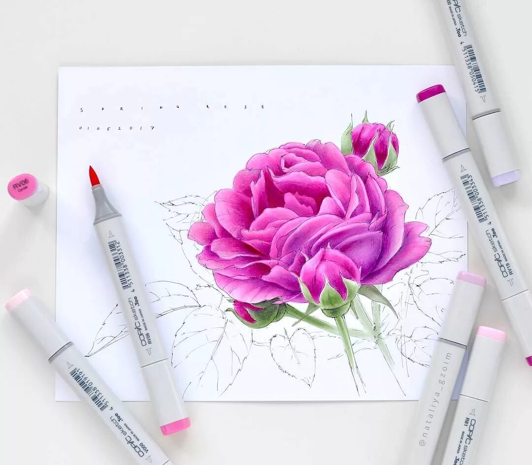Скетчбуки sketchmarker
