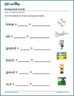 Write compound words