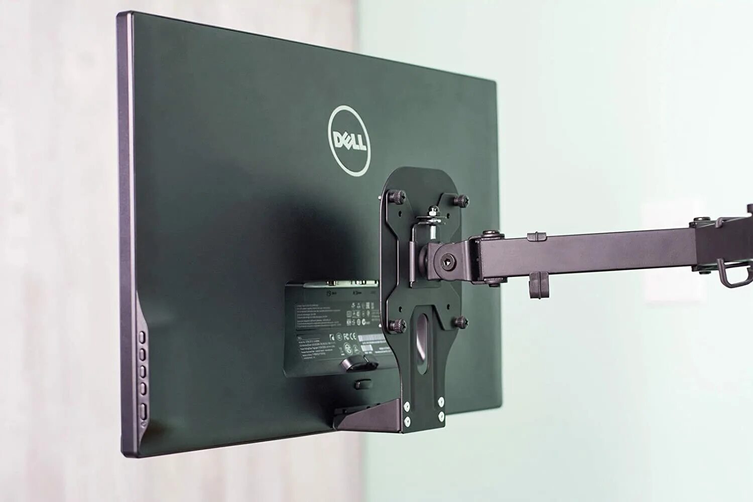 Кронштейн для моноблока. Dell VESA Mount. Адаптер VESA для монитора dell s2240l. Optiplex Micro VESA Mount with Adapter Bracket. Dell s2240l крепеж VESA.