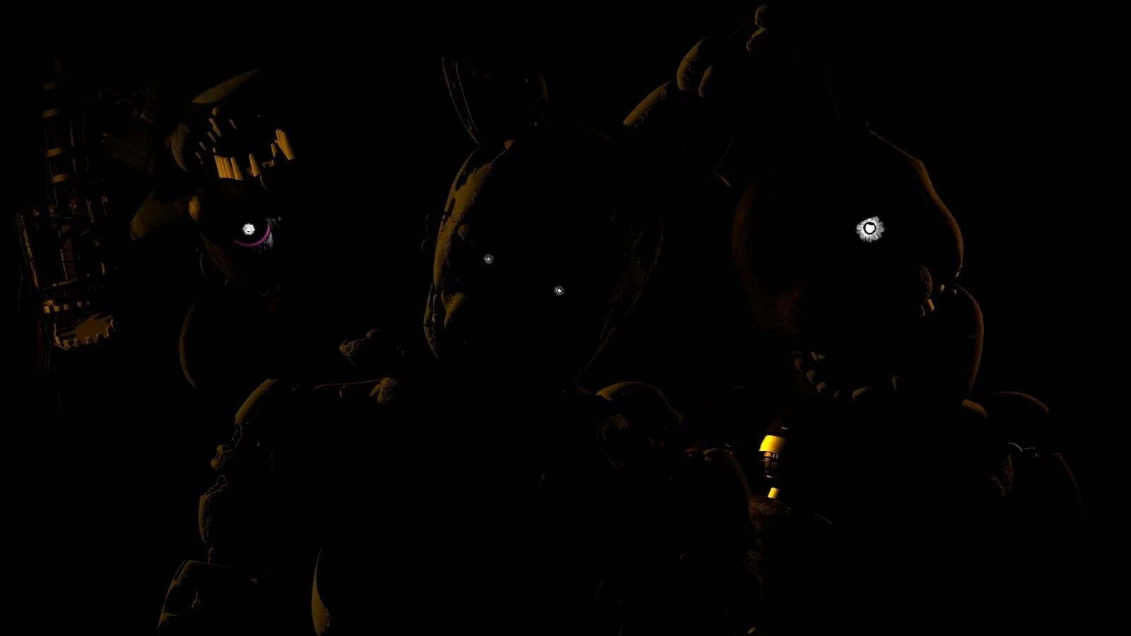 FNAF кошмарный СПРИНГТРАП. FNAF 3 камеры с СПРИНГТРАПОМ. Фантом АНИМАТРОНИКИ И спрингтрапа.