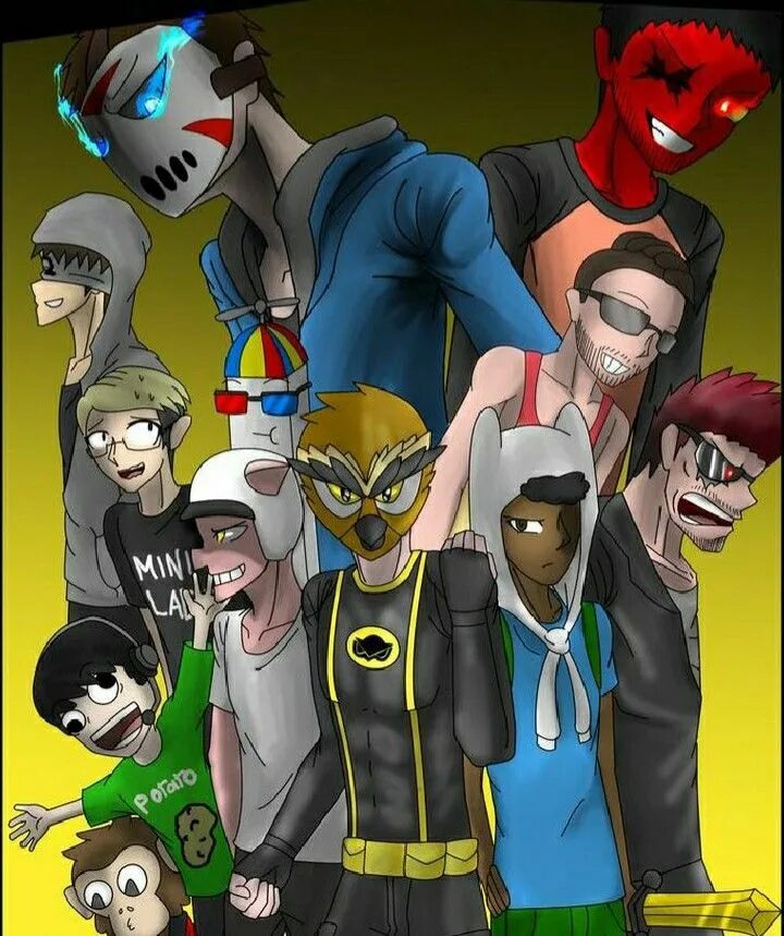 Команда 6 вэносс. Vanoss аниме. Vanoss crew. Crew vanoss gaming. Vanoss lamborghini.