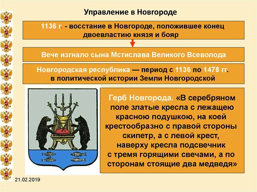 Как республиканский строй появился в новгороде. Новгородская Республика 6 кл. Управление в Новгородской Республике 6 класс. Новгородская Республика 1136. Великий Новгород особенности.