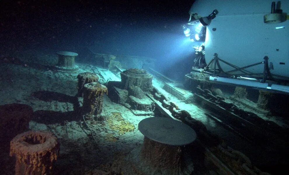 Титаник подняли со дна океана. Призраки бездны Титаник. Титаник на дне 1912. Затонувшие корабли Титаник.