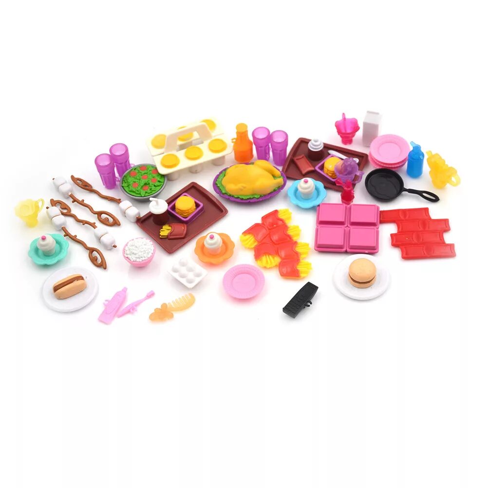 Игрушка мини еда. Мини еда игрушечная. Набор еды для Барби. Куклы Барби наборы еды. Игрушечные продукты для кукол.