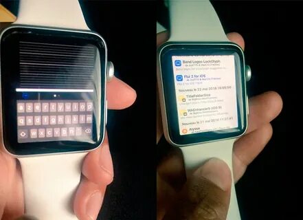 Как сделать клавиатуру на apple watch