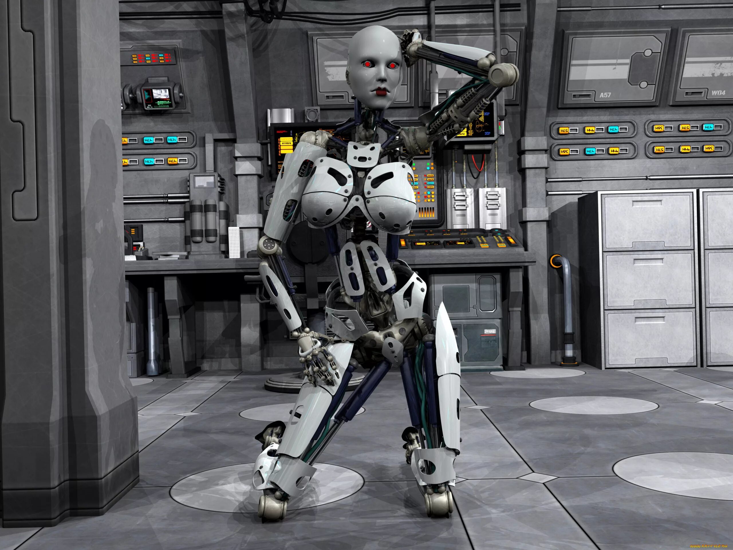 Sci fi robot