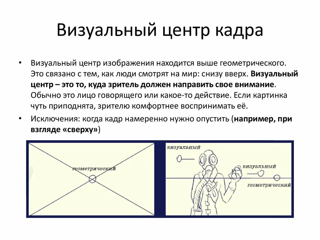 Минимальное изображение. Визуальный центр. Центр кадра. Геометрический и визуальный центр. Оптический центр композиции.
