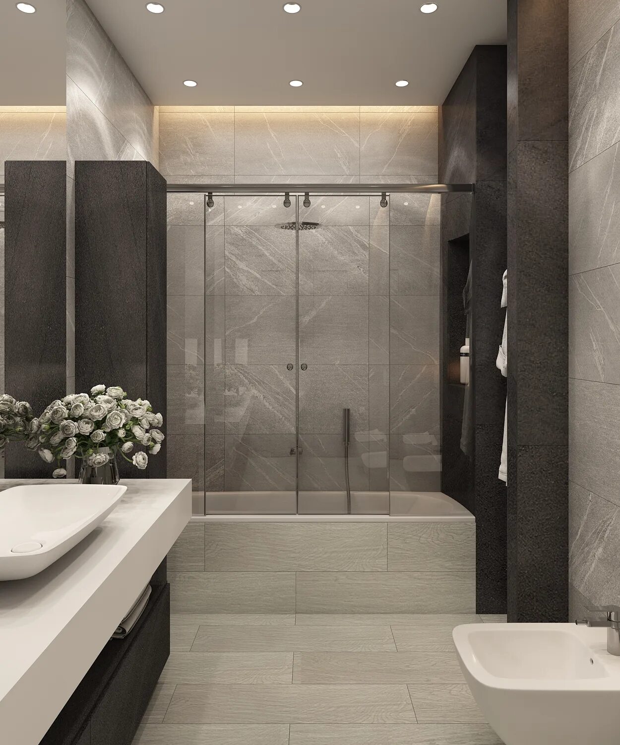 Ванная в серых тонах дизайн. Современная плитка для ванной. Ванная в серых тонах. Стильные Ванные комнаты. Серая ванная комната.