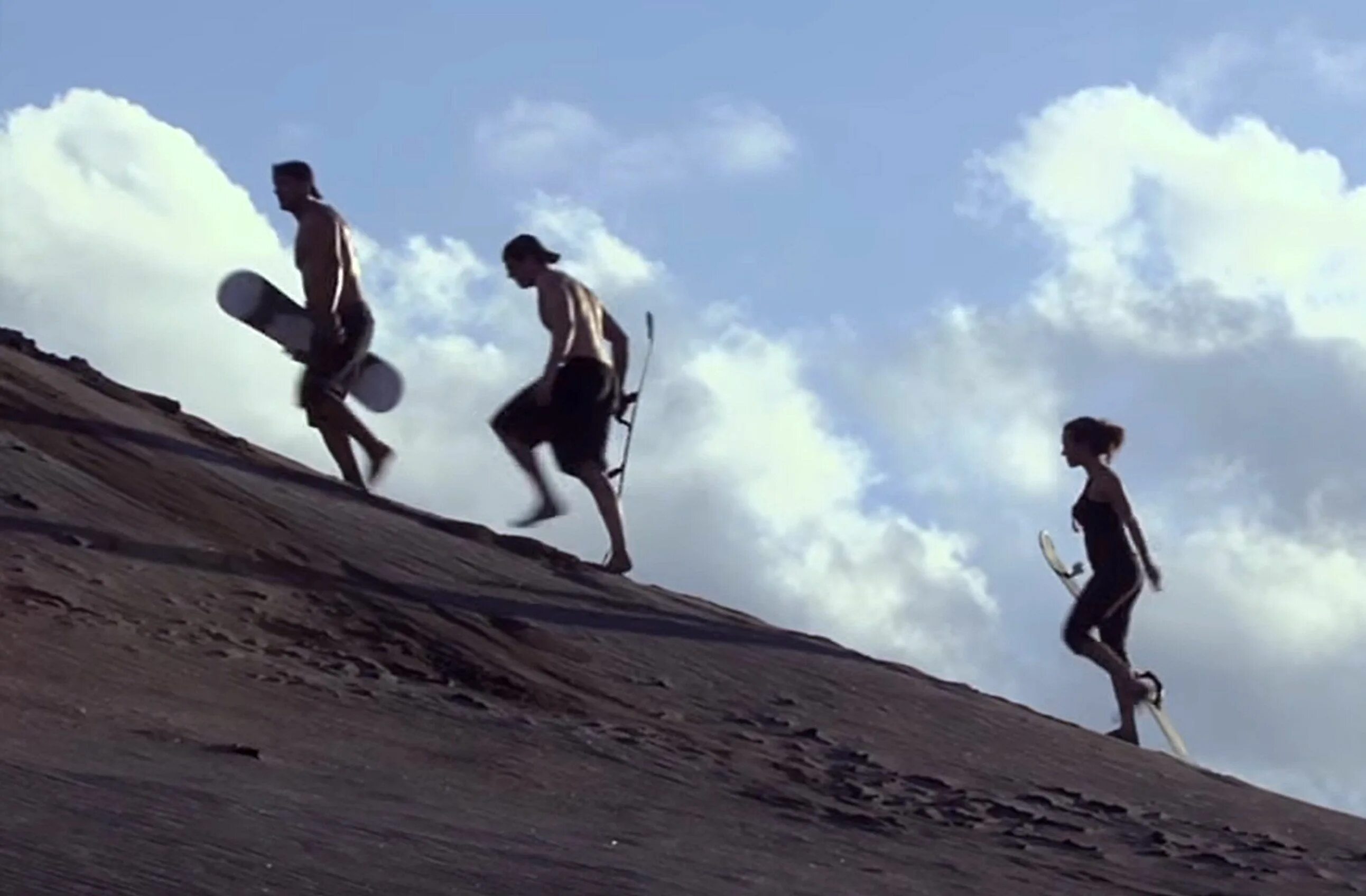 Chris volcano surfing every weekend