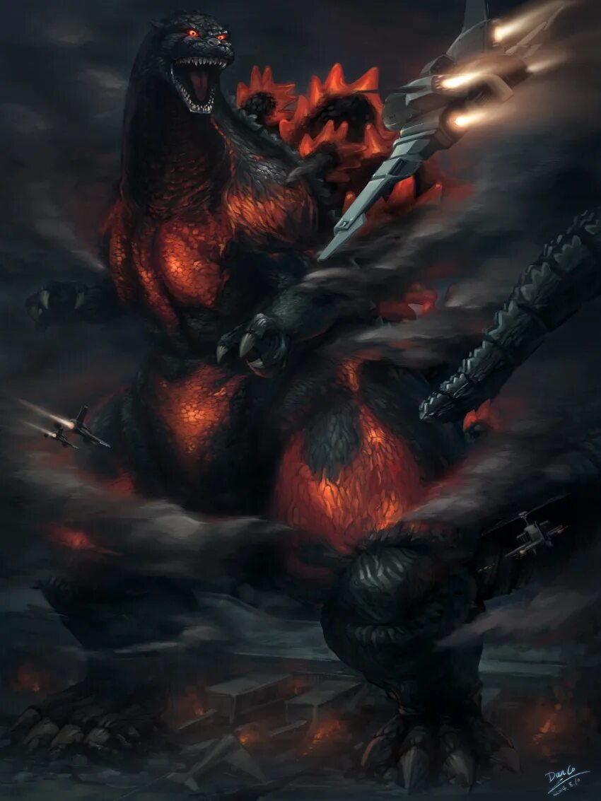 Burning godzilla. Бурнинг годзилла. burning godzilla kaiju universe. годзилла арт. годзилла хэйсэй арт.
