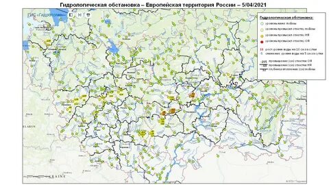 Гидрологическая обстановка воронежская область