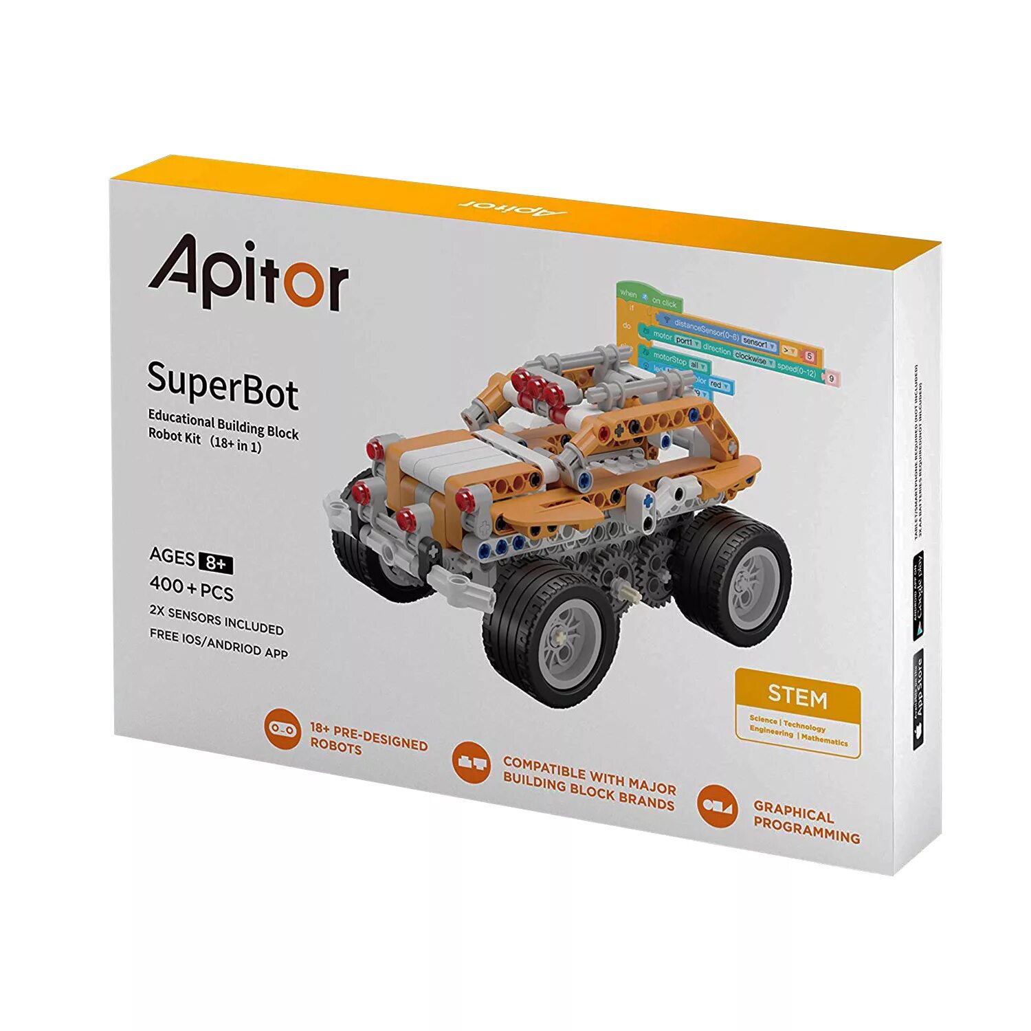 Apitor robot. Электромеханический конструктор apitor superbot. программируемый конструктор apitor superbot 19 в 1 apitor td-robot_008. умный робот конструктор xiaomi apitor superbot. конструктор apitor superbot educational building block td-robot-008.