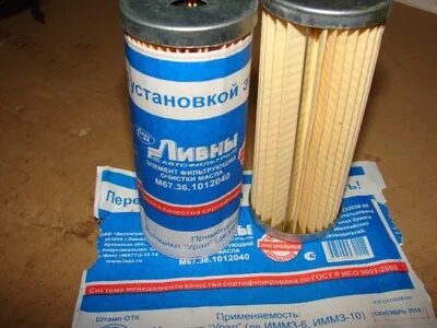 Фильтр на мотоцикл урал