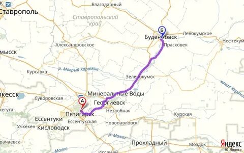 Зеленокумск пятигорск расстояние