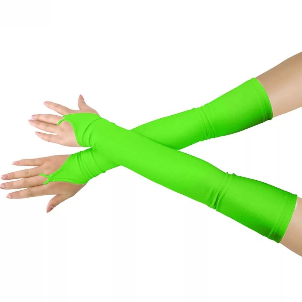 Перчатки зеленые. Перчатки длинные зеленые. Перчатки ярко зеленые. Удлиненные перчатки.